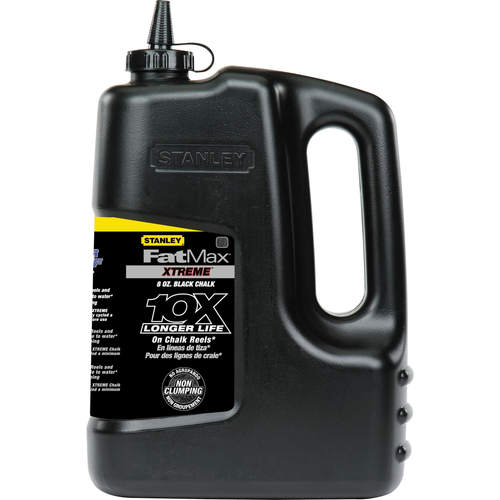 STANLEY® FATMAX® XTREME BLACK CHALK REFILL - 5 LB