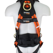 SafeWaze V-Line Construction Harness: 3D, MB Chest, TB Legs  (M)