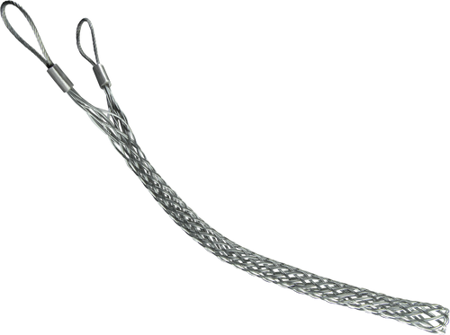 Slingco ZCS0307 - Standard Grips - Galvanized- Double Eye, 0.75" - 1.00" (19-25 mm)