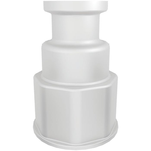 Spigot Fitting, 1-1/8" Thread With 3/4" Sanitary Connect - 12906