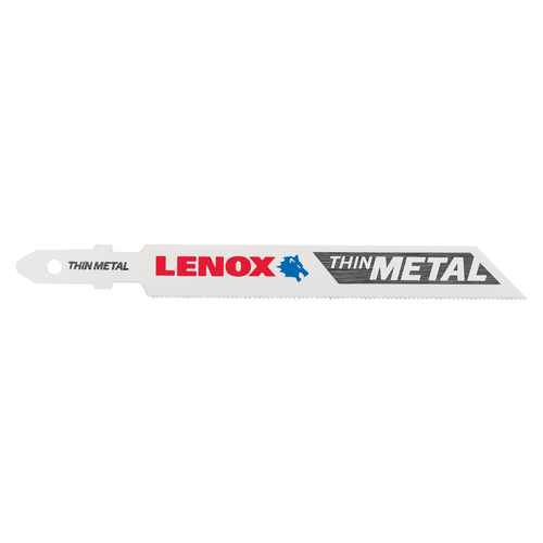 LENOX T-Shank Thin Metal Cutting Jig Saw Blade, 3 5/8" X 3/8" 24 TPi, 3 Pack