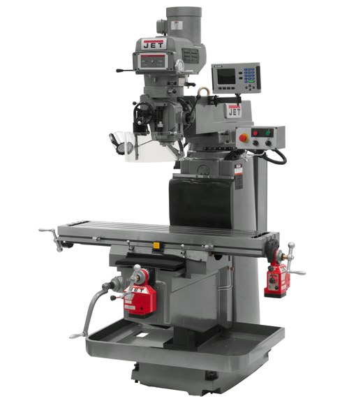 JTM-1254VS with ACU-RITE 203 3X (K) DRO, X & Y Powerfeeds