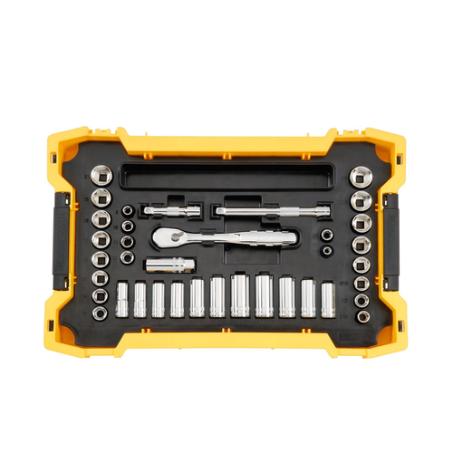 3/8 & 1/2IN DR 85PC MTS + TS TRAYS & LID