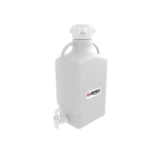 10 Liter Polypropylene Carboy With Spigot, 83mm Cap - 12939
