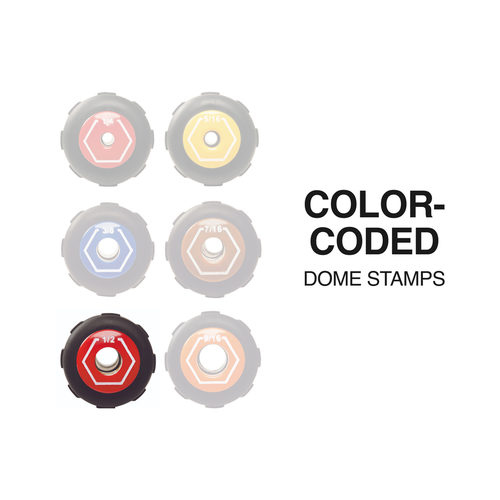 Color-Coded Magnetic Hollow-Shaft Heavy-Duty Nut Driver, 1/4-Inch