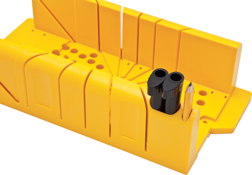 STANLEY® CLAMPING MITRE BOX W/ SAW 12"