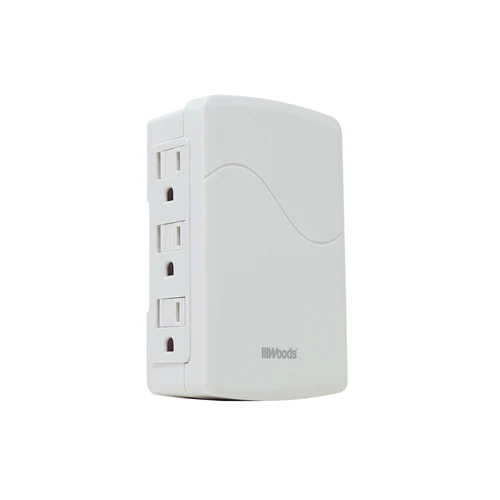 Woods WALL TAP, 6 OUTLET SIDE ENTRY 6/BX