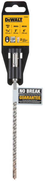 DEWALT 3/16-Inch By 2-Inch By 4-Inch Rock Carbide SDS Plus Hammer Bit