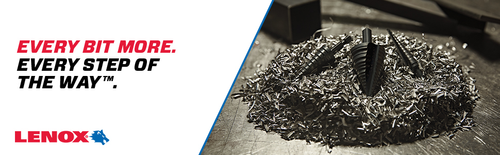 LENOX Step Drill Bit, 1/2-Inch To 1-Inch With 3/8-Inch Shank
