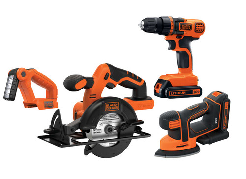 BLACK+DECKER 20V MAX 4 TOOL COMBO KIT