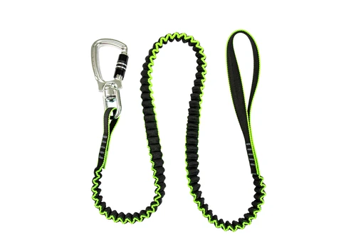 SafeWaze 35 lbs. MD Elasticated Tool Tether w/ Swivel Carabiner