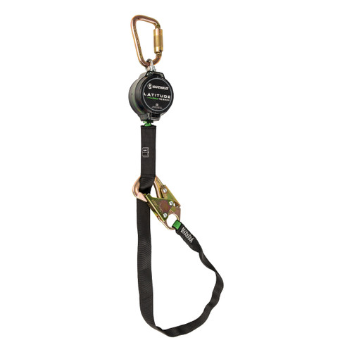 SafeWaze Latitude Pro 7' Tie-Back Single Web SRL: Carabiner, 40" Tie-back
