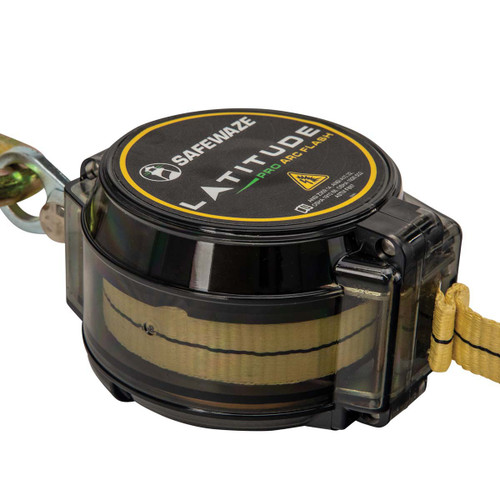 SafeWaze Latitude Pro Arc Flash 7' Single Web SRL: 9013 BWB, Alu Rebar Hook