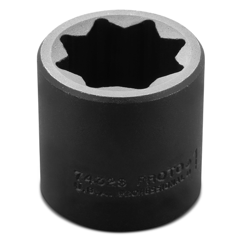 Proto® 1/2" Drive Impact Socket 1" - 8 Point 1/ea