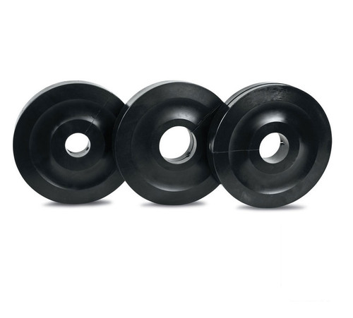 ROD WIPER - DUAL SPLIT, 9.0" OD x 2.00" ID