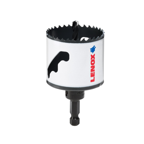 LENOX Tools Hole Saw, Bi-Metal, Speed Slot, Arbored, 2-1/4-Inch