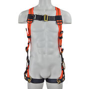 SafeWaze V-Line Full Body Harness: 3D, MB Chest, TB Legs  (Universal)