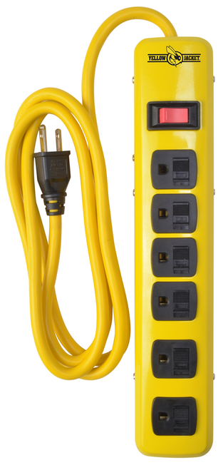YELLOW JACKET, 6' 6 OUTLET METAL STRIP 4/BX