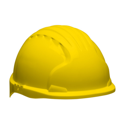 Evolution® Deluxe 6151 280-EV6151S  Hard Hats, Size OS, Yellow