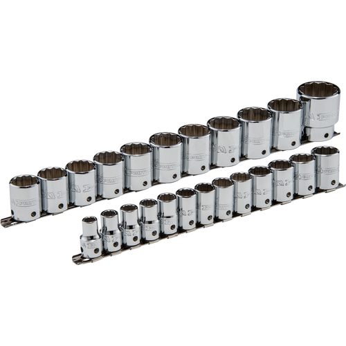 PROTO Set Skt 1/2Dr 24Pc 12Pt M-Teth