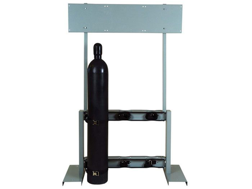 Steel Gas Cylinder Process Stand, 6 Cylinder Capacity, Back-to-Back - 35314