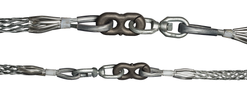 Slingco ZCS3499 - Link Connector Splicing Grip, 3.50 - 4.25 in (89-108 mm)