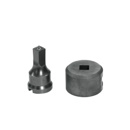 7/16IN SQUARE PUNCH & DIE SET W/ KEY-WAY, PDSQ7/16