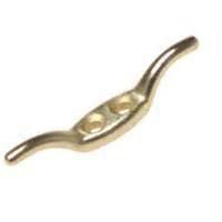 ROPE CLEAT,2-1/2",BRASS PLTD,4015,TAGGED