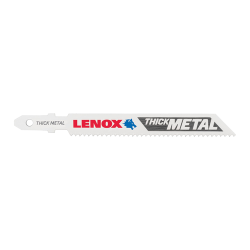 LENOX T-Shank Thick Metal Cutting Jig Saw Blade, 3 5/8" X 3/8" 14 TPi, 25 Pack