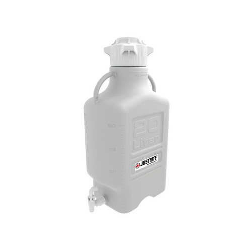20 Liter HDPE Carboy With Spigot, 120mm Cap - 12917