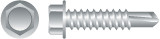 #12-14 x 2" Self Drill Unslotted Indented HWH Exterior Coated 2000/BX