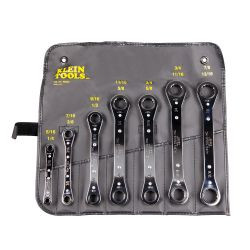 Klein 7 Piece Ratcheting Box Wrench Set