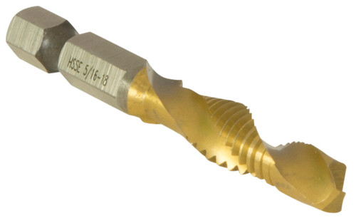 GREENLEE 5/16-18 Drill/Tap Bit for Stainless Steel
