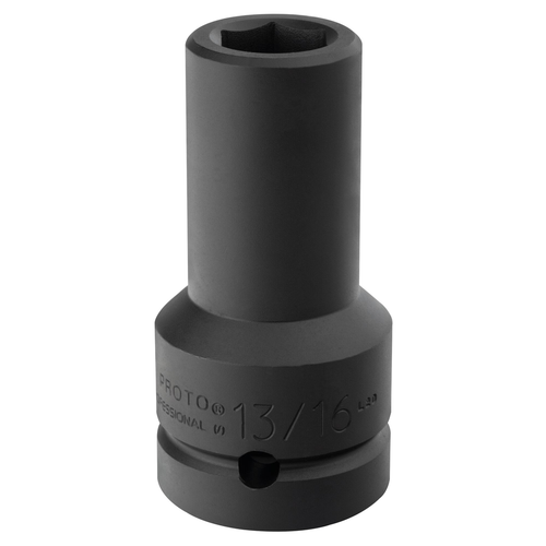 Proto® 1" Drive Deep Impact Socket 13/16" - 6 Point 1/ea