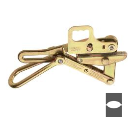 Klein 0.30"-0.50" 4,500lb Safe Load Chi Grip w/Latch&Spring 2/PK