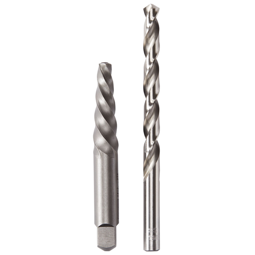 Irwin Spiral Extractor & Drill Bit - 537 Series - Combo Packs - EX-5 & 19/64 Bit