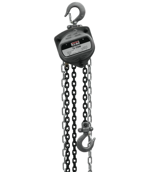 S90-050-15, 1/2-Ton Hand Chain Hoist With 15' Lift