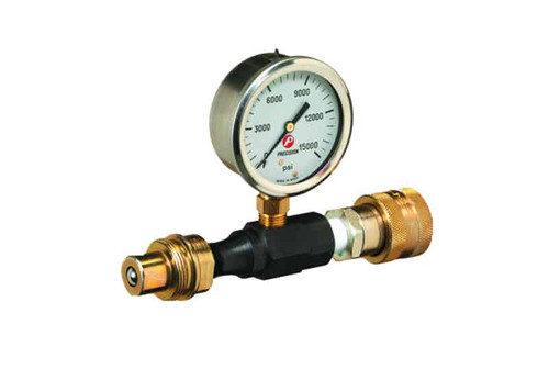 Huskie IN-LINE PRESSURE GAUGE - Consisting Of: