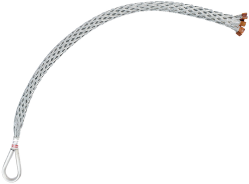 Slingco Single Weave Underground Pulling Grip With Barbell 0.50" - 0.75" Diameter 24" Lattice length 1/EA