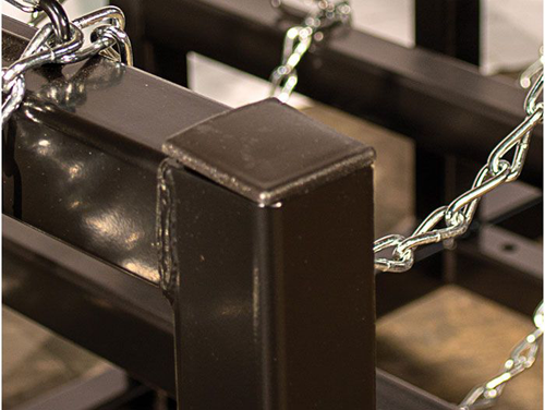 5 Wide by 3 Deep, Gas Cylinder Storage Rack, 15 Cylinder Capacity, Steel - 35178