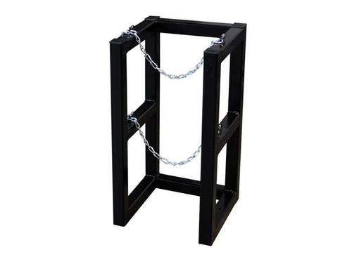 1 Wide by 1 Deep, Gas Cylinder Barricade Rack, 1 Cylinder Capacity - 35080