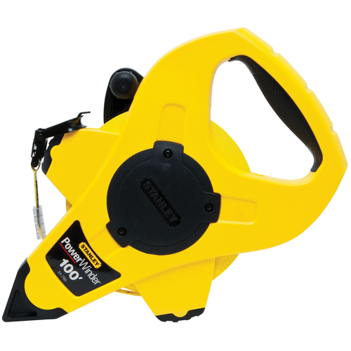 STANLEY® POWERWINDER® OPEN REEL LONG TAPE 1/2" X 100'