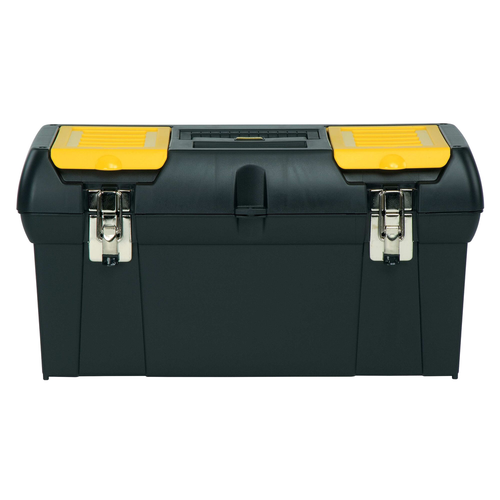 STANLEY® SERIES 2000 METAL LATCH TOOL BOX W/ TOTE TRAY - 24"
