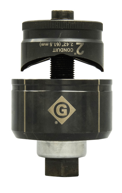 GREENLEE 2" Conduit Size Standard Round Knockout Set