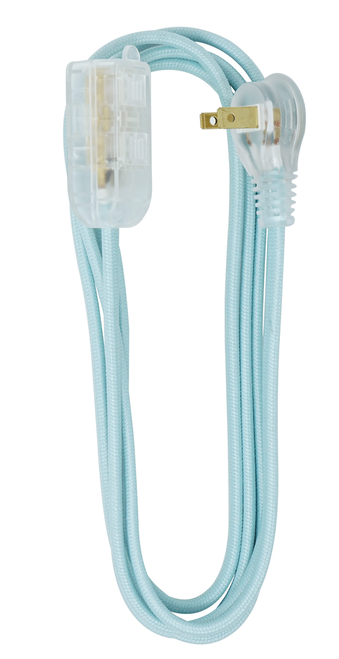 Woods INDCORD, 16/2 SPT2 8' LBLUE LE FABRIC SL