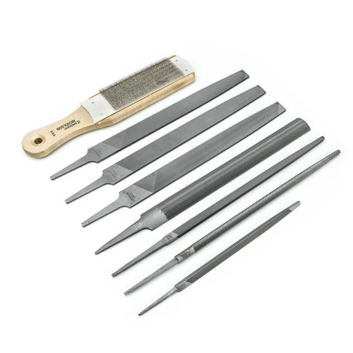 FILE SET,8PC,MACHINIST KIT,POUCHED