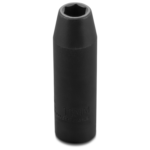 Proto® 1/2" Drive Thin Wall Deep Impact Socket 11 mm - 6 Point 1/ea