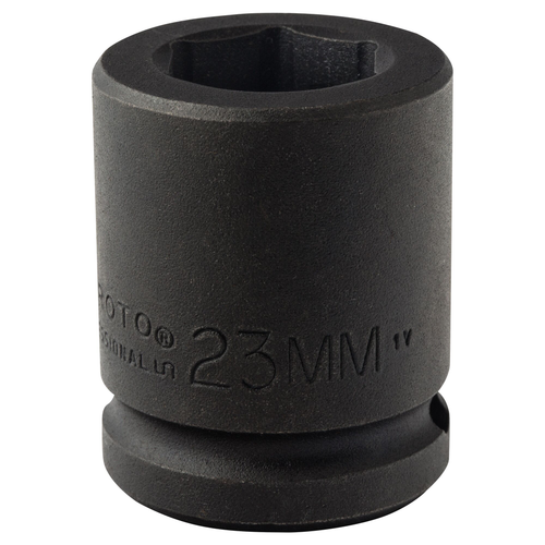 Proto® 3/4" Drive Impact Socket 23 mm - 6 Point 1/ea
