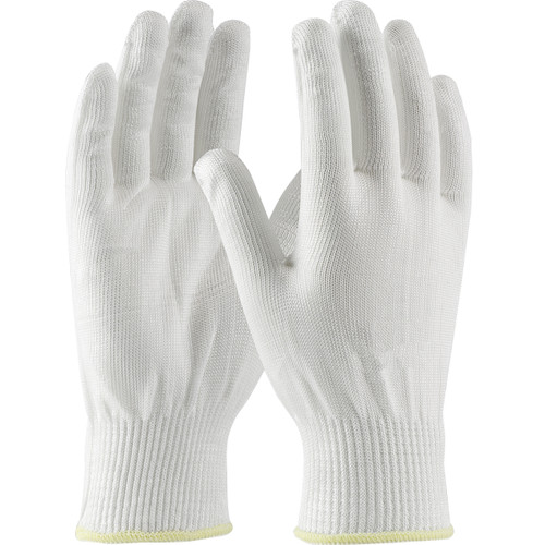 Claw Cover® 17-D200 Lightweight Cut Resistant Gloves, Size XXS, White, ANSI A2