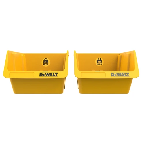 PLASTIC BINS - 2 PACK